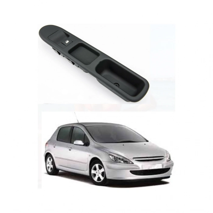 PEUGEOT 307 SAĞ TEKLİ CAM ANAHTARI DÜĞMESİ 2001--2008