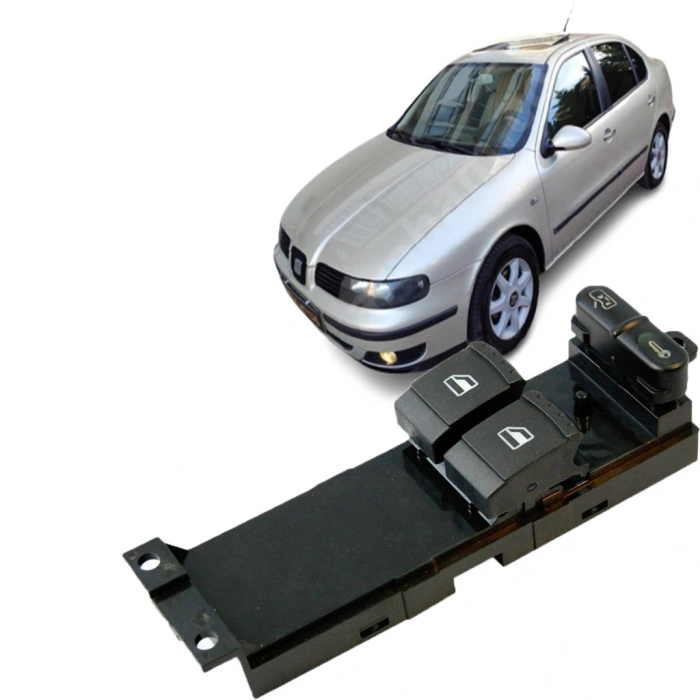 SEAT LEON - TOLEDO SOL ÖN ÇİFTLİ CAM ANAHTAR DÜĞMESİ 1998--2005