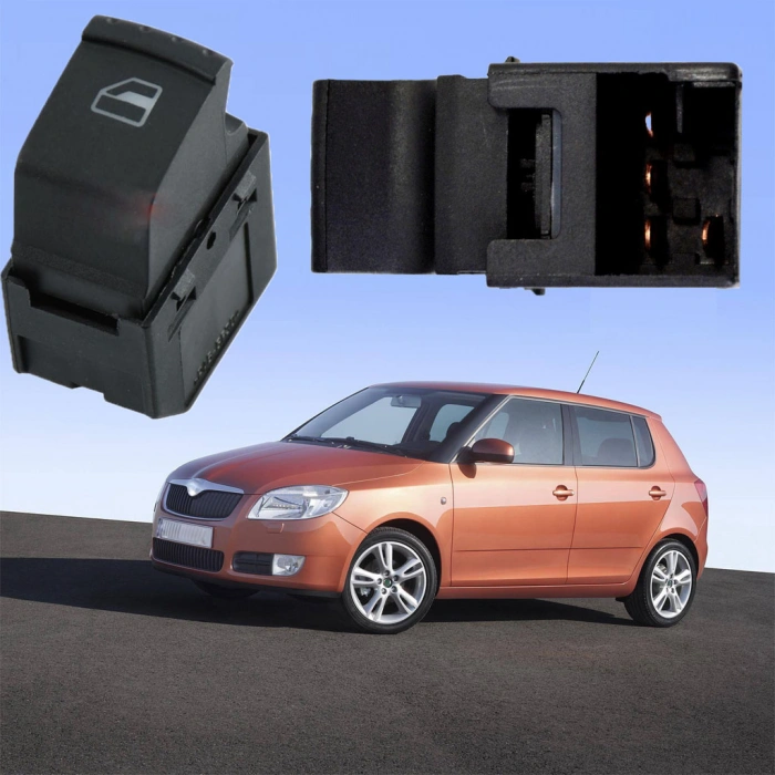 SKODA FABİA CAM DÜĞMESİ ANAHTARI 1998--2008