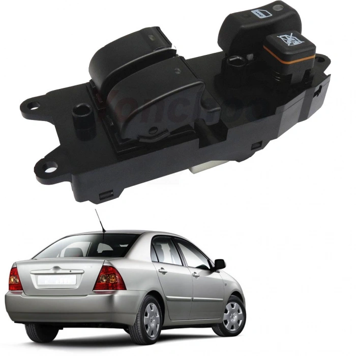 TOYOTA COROLLA SOL ÇİFTLİ CAM DÜĞMESİ 2002--2007
