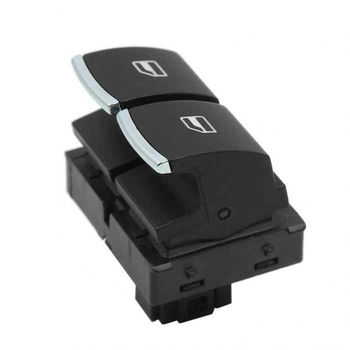 VOLKSWAGEN CADDY SOL İKİLİ CAM DÜĞMESİ ANAHTARI 2003--2009 KROM