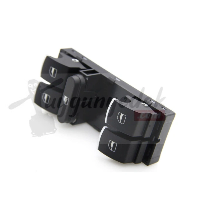 VOLKSWAGEN PASSAT B6 - B7 - GOLF VI POLO SOL DÖRTLÜ CAM DÜĞMESİ KROM