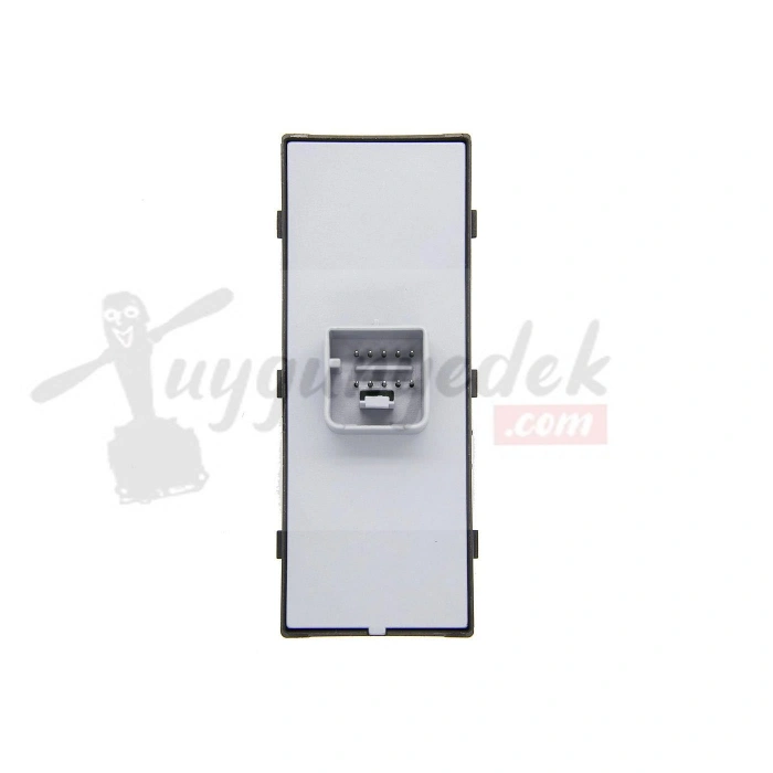 VOLKSWAGEN PASSAT B6 - B7 - GOLF VI POLO SOL DÖRTLÜ CAM DÜĞMESİ KROM