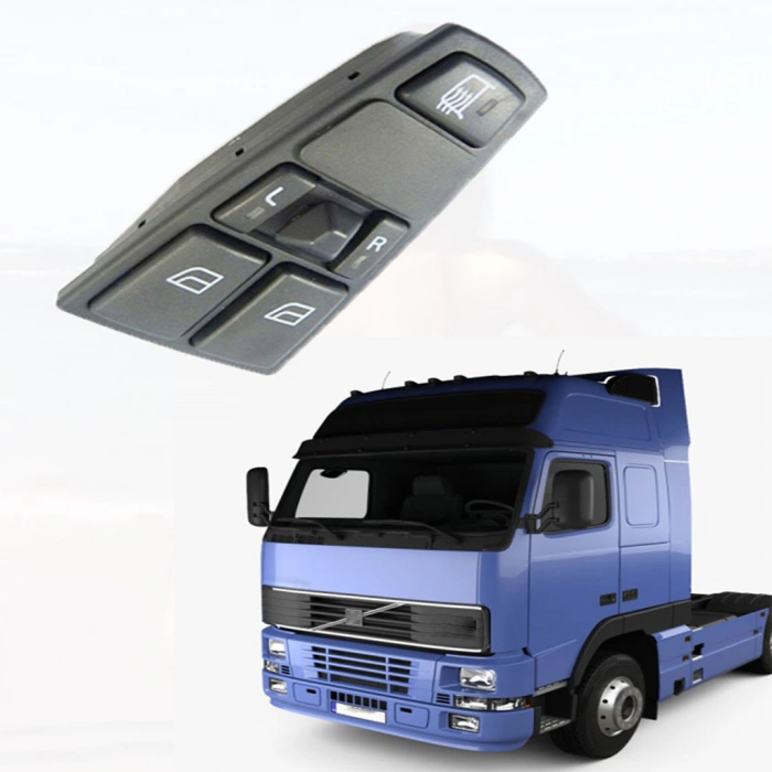 VOLVO FH12 - FH16 - FH9 - NH12 SOL ÇİFTLİ CAM DÜĞMESİ AYNA AYARLI