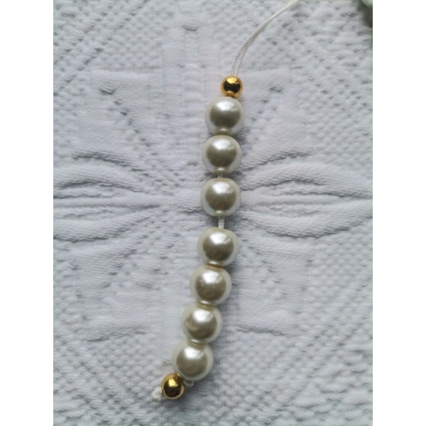 4 Adet Hac ve Umre Say Tavaf Tesbihi Beyaz İnci