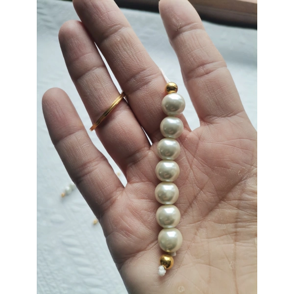 4 Adet Hac ve Umre Say Tavaf Tesbihi Beyaz İnci