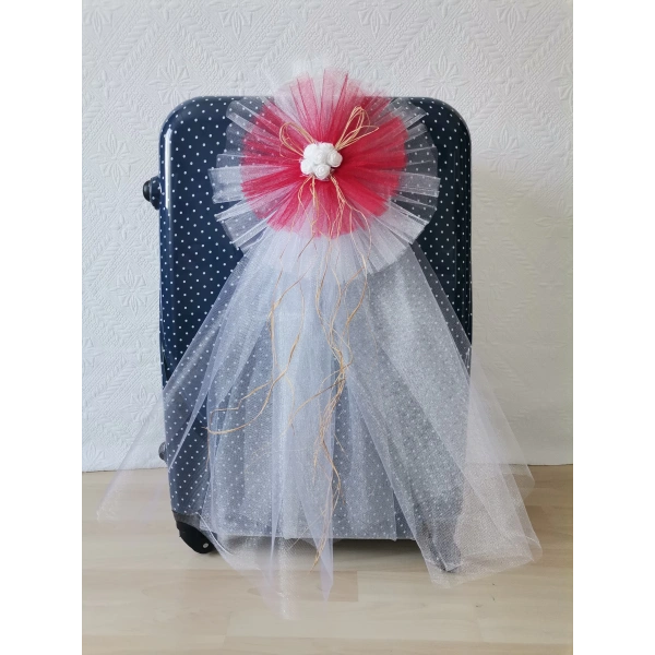 5 Adet 100X300 Kristal Bohça Süsleme Tülü 5 Adet Bohça Süsü Düğün Nikah Kına Bohçası Süsü