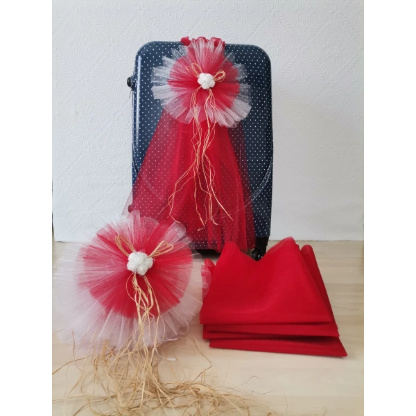 5 Adet 100X300 Kristal Bohça Süsleme Tülü 5 Adet Bohça Süsü Düğün Nikah Kına Bohçası Süsü