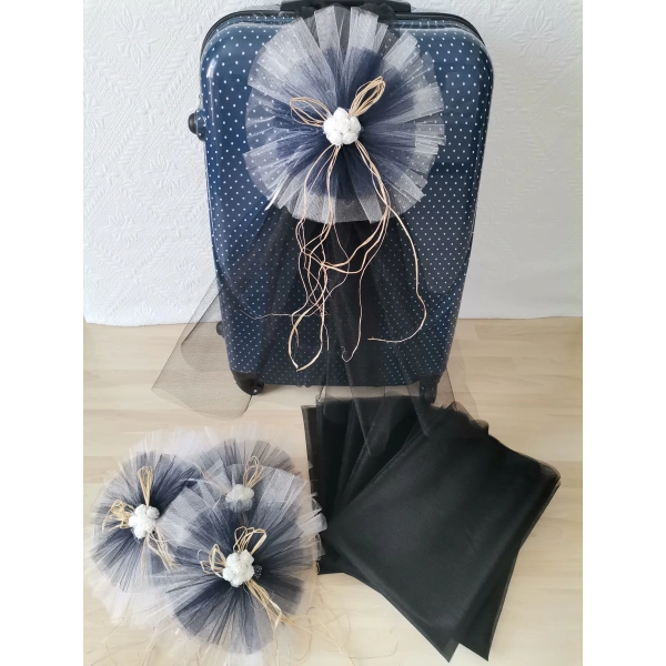 5 Adet 100X300 Kristal Bohça Süsleme Tülü 5 Adet Bohça Süsü Düğün Nikah Kına Bohçası Süsü