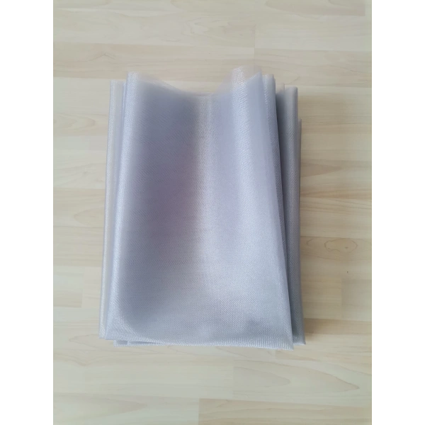 10 Adet Gümüş 100X300 Kristal Tül Düğün Bohça Süsü Nikah Bohça Süsü Nişan Bohça Süsleme Tülü