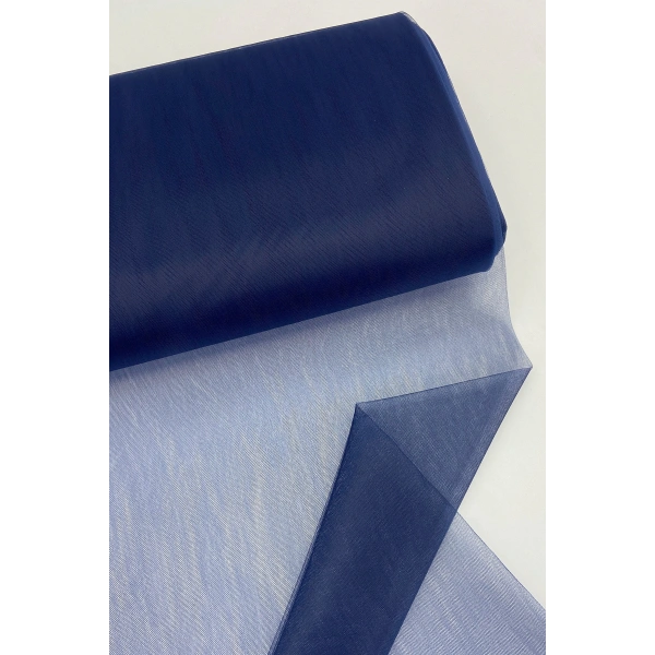 10 Adet Lacivert 100X300 Kristal Tül Düğün Bohça Süsü Nikah Bohça Süsü Nişan Bohça Süsleme Tülü