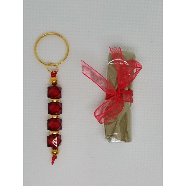 75 Adet Kişiye Özel Tasarım Dağıtmalık Hediyelik Kına ve Anahtarlık Seti