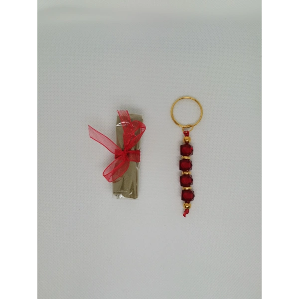 75 Adet Kişiye Özel Tasarım Dağıtmalık Hediyelik Kına ve Anahtarlık Seti