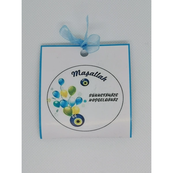 75 Adet Özel Tasarım Hazır Paketlenmiş Hediyelik Dağıtmalık Maaşallah Yazılı Sünnet Kınası