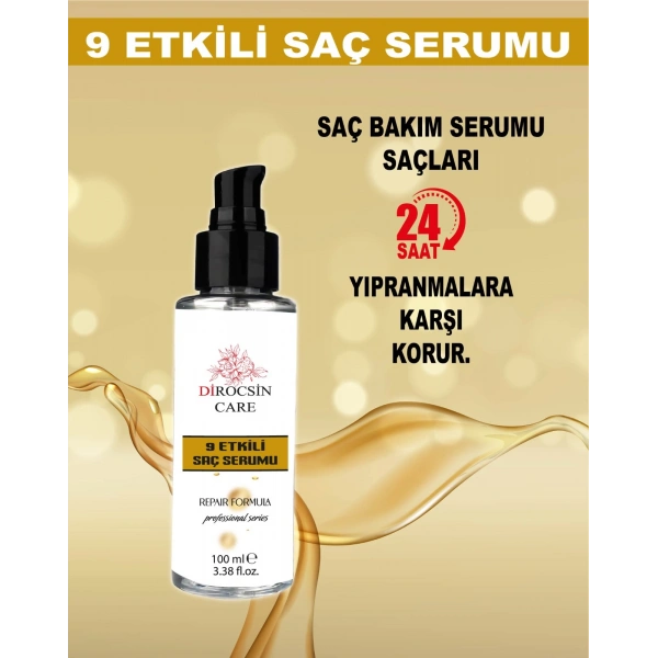 9 Etkili Saç Serumu Repaır Formula Professional Series 100 ml