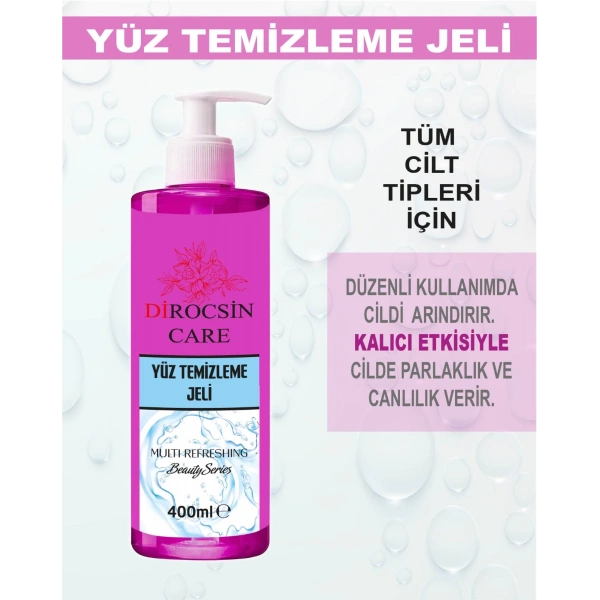 Hyaluronik Asit Içerikli Yüz Temizleme Jeli Multi Refreshıng Beauty Series 400 ml