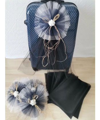 10 Adet 100X300 Kristal Bohça Süsleme Tülü 10 Adet Bohça Süsü Düğün Nikah Kına Bohçası Süsü