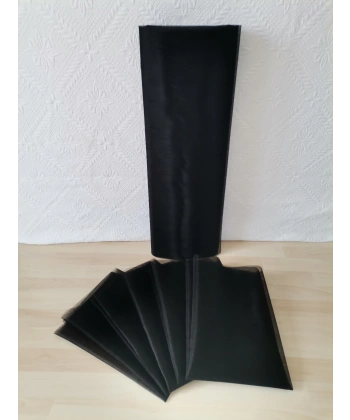 10 Adet Siyah 100X300 Kristal Tül Düğün Bohça Süsü Nikah Bohça Süsü Nişan Bohça Süsleme Tülü