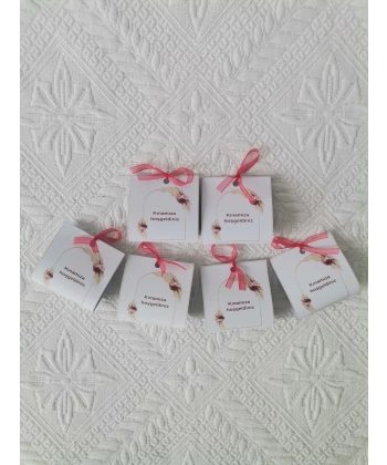 Özel Tasarım Hazır Paketlenmiş Kınamıza Hoşgeldiniz Yazılı Hediyelik Dağıtmalık Kına 50 Adet