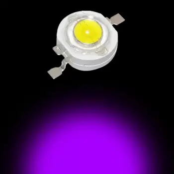 3W Power Led 390nm Super Actinic