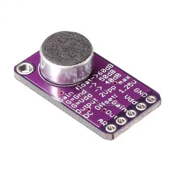 Max9814 Mikrofon Amplifikatör - Yükselteç Modülü - Arduino Uyumlu