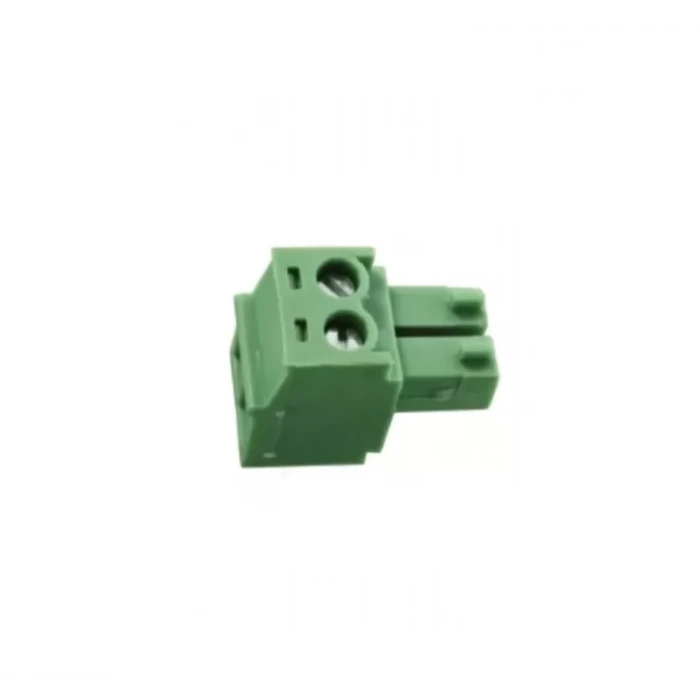 2 Pin 3.81mm Dişi Geçmeli - Yeşil Klemens