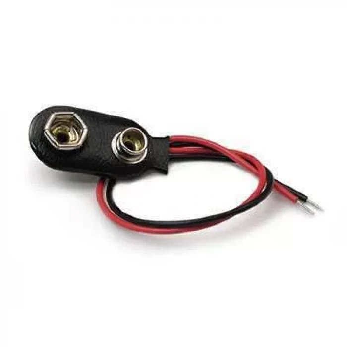 9V Pil Başlığı Soketi