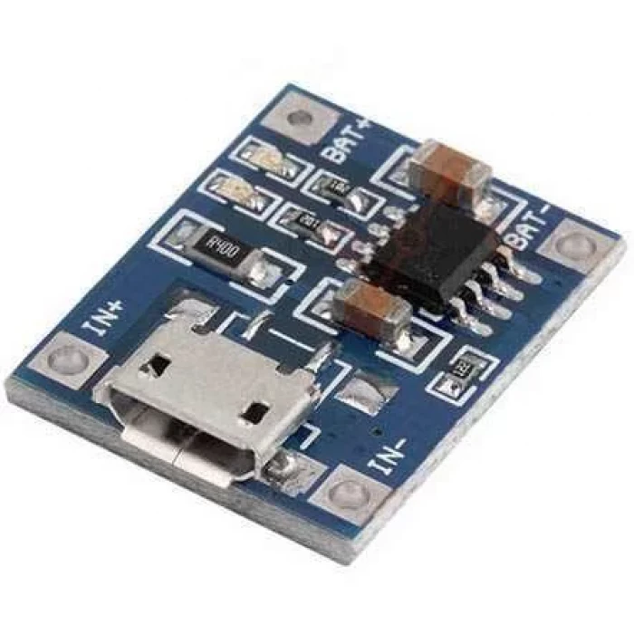 TP4056 Micro Usb Lityum Lipo Batarya Şarj Modülü Devresi