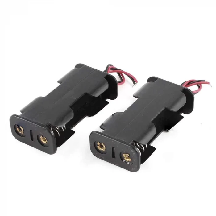 2-li AA Kalem Pil Yuvası 3V DC- Çift Yönlü