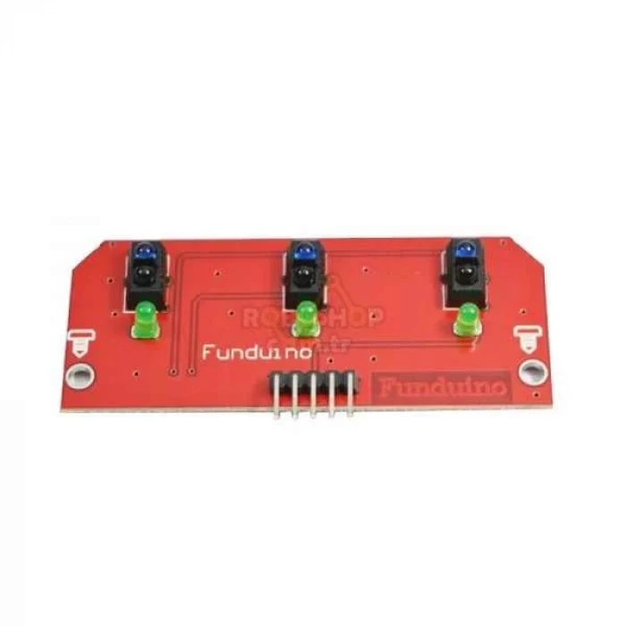 Arduino 3 Kanal Çizgi Takip Sensörü Modülü TCRT5000