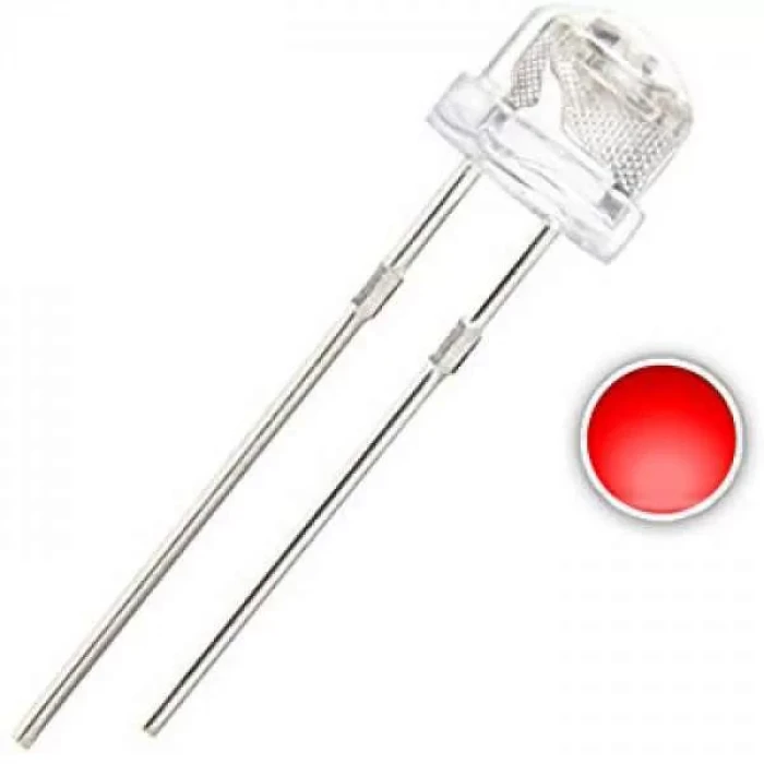 5mm Mantar LED Kırmızı