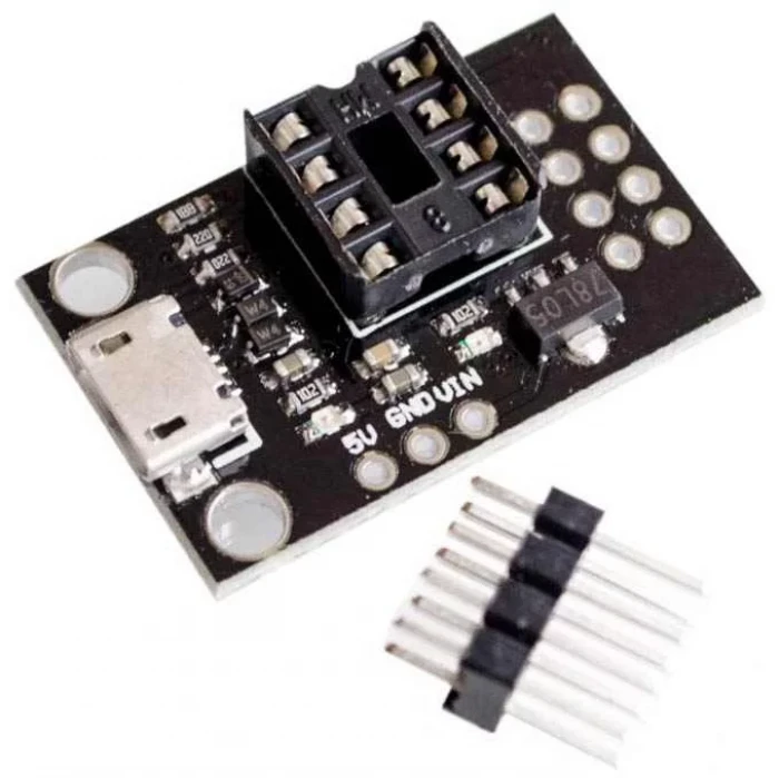 ATtiny13A ATtiny25 ATtiny45 ATtiny85 USB Geliştirme ve Programlama Kartı