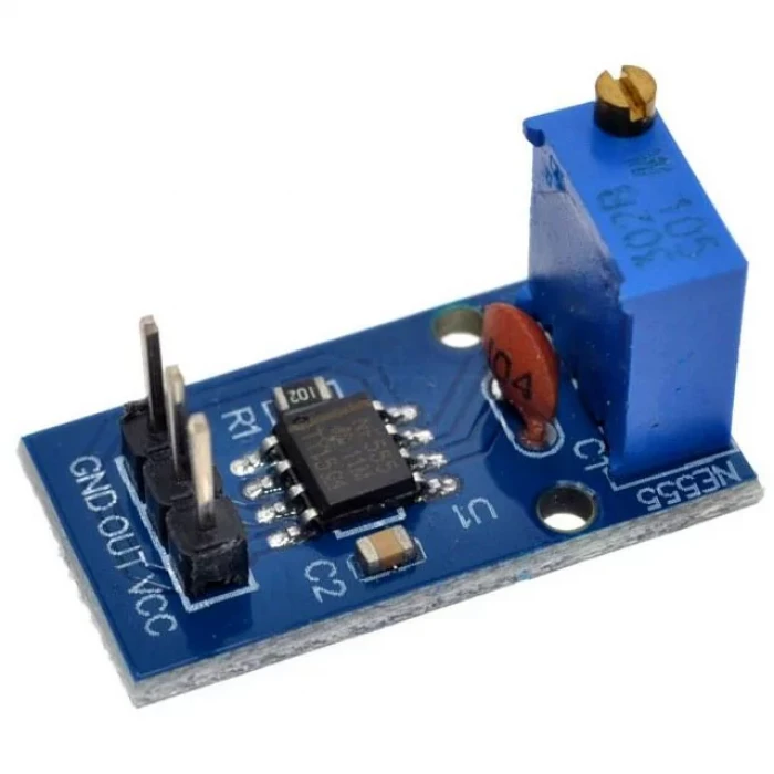 NE555 Ayarlanabilir Pulse Kare Dalga Osilatör Modülü