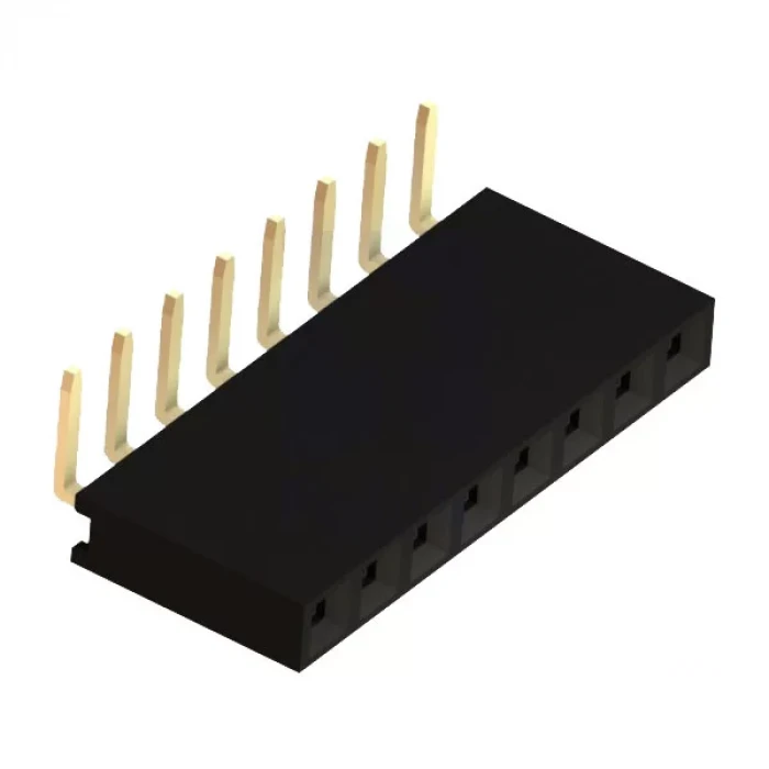 1x8 Pin Header 90 Derece - DİŞİ