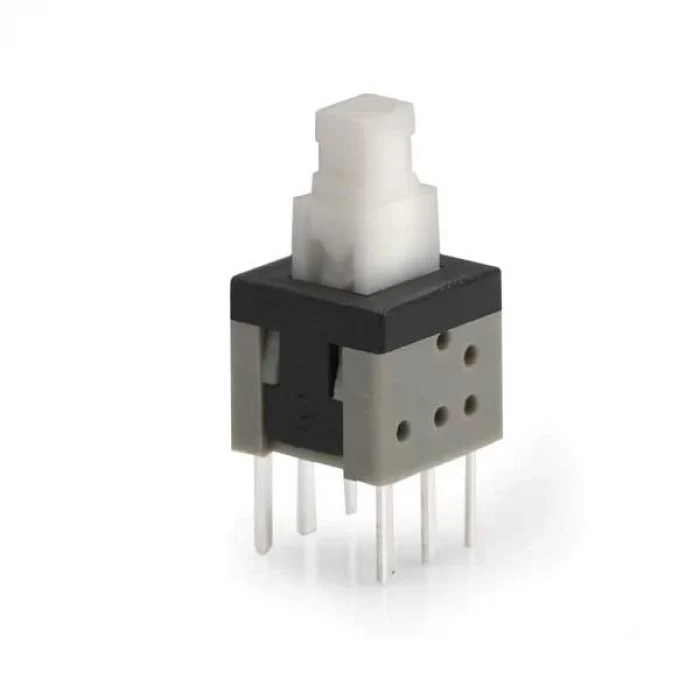 6x6 On-Off Buton Switch - Anahtarlı