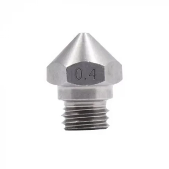 MK10 Paslanmaz Çelik Nozzle 0.4 mm 3D Printer 1.75mm Extruder