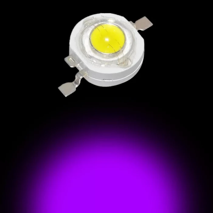 3W Power Led 420nm Super Actinic