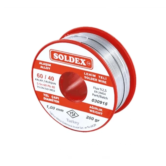 Soldex Lehim Teli 1mm 200gr