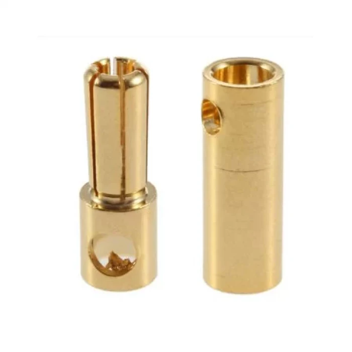 Banana Bullet Plug 5mm - 1 çift