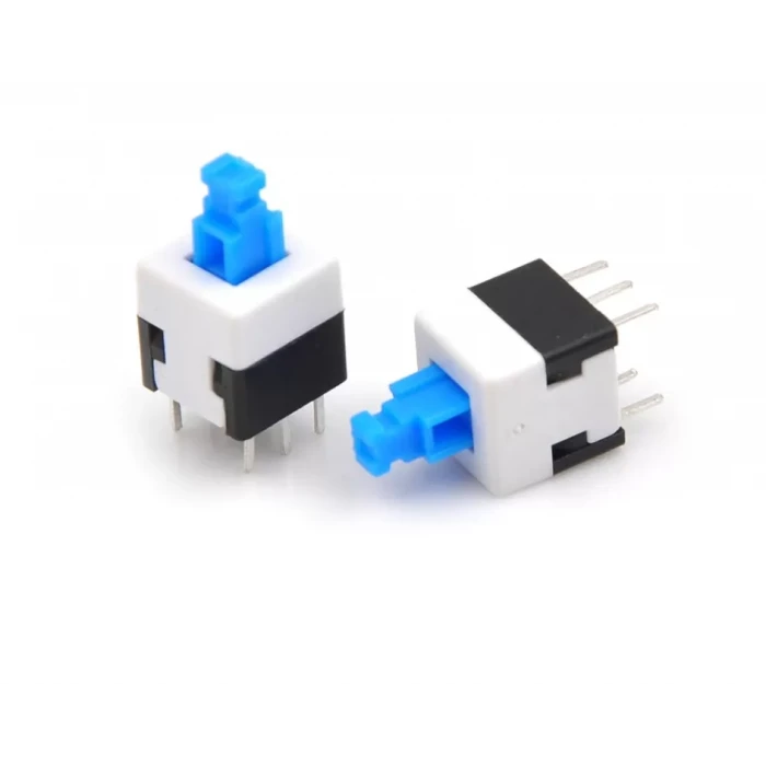 8x8 On-Off Buton Switch - Yaylı