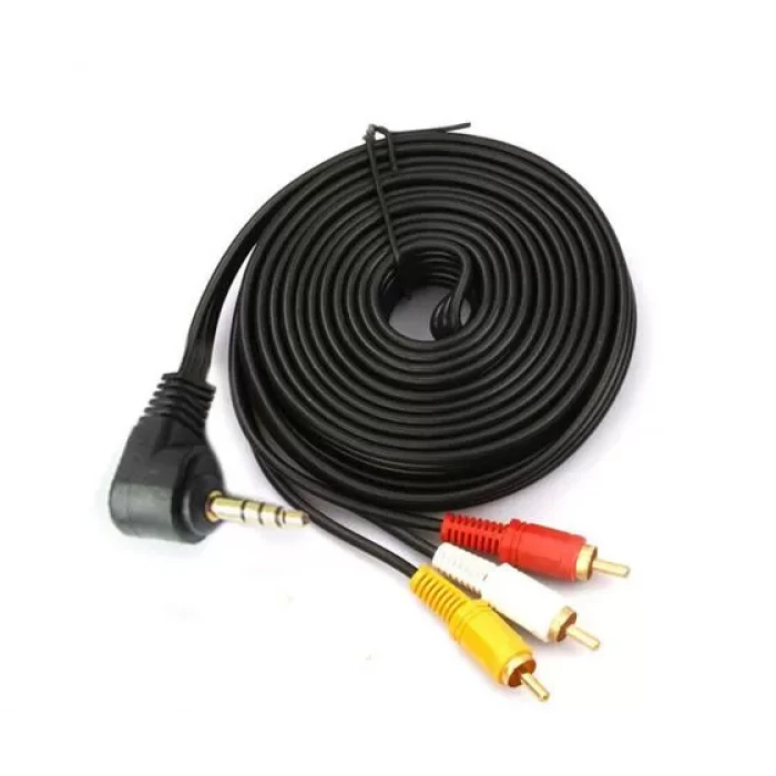 Av Kablo 3rca 3.5mm Kisa Jack