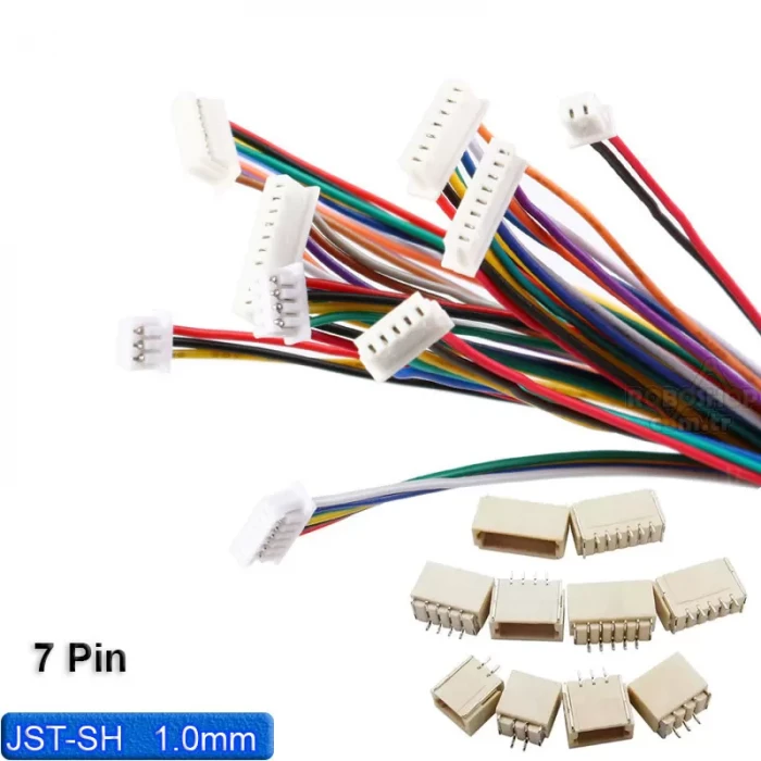 JST-SH 1.0 mm 7 pin Konnektör
