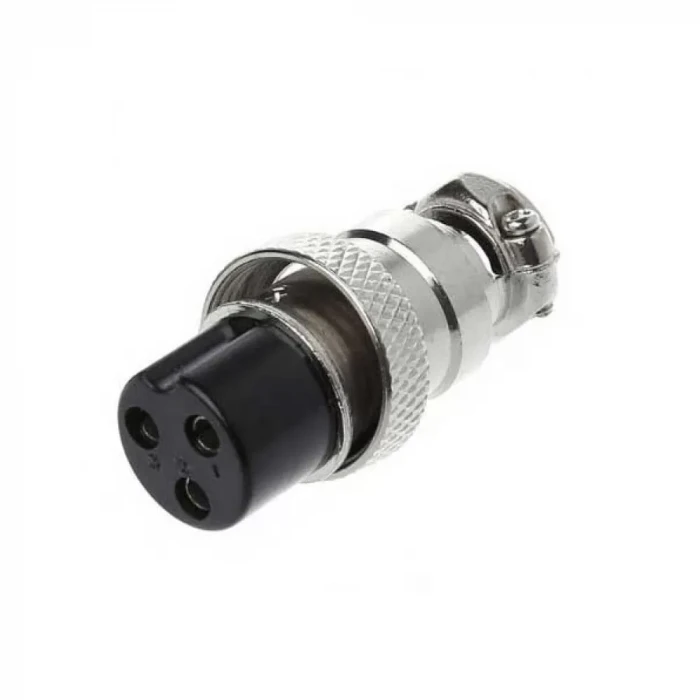 Mike Konnektör Fiş 3 Pin 16mm Dişi
