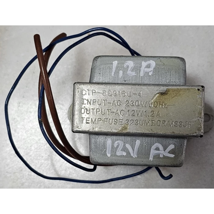 12V AC 1.2 A Trafo