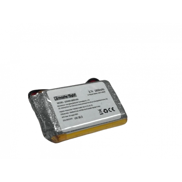3.7V Li-po Pil - 1800mah 1s Lityum Polymer Batarya (RC masterflight)