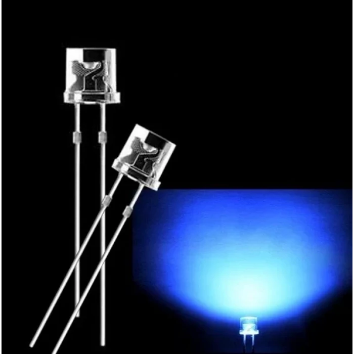 5mm Kesikbaş LED Mavi