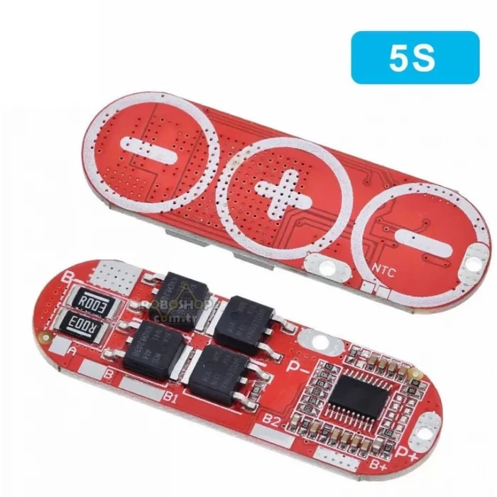 5S 25A Lityum Batarya BMS Balans Kartı - 18650 Pil Şarjı için Uygun