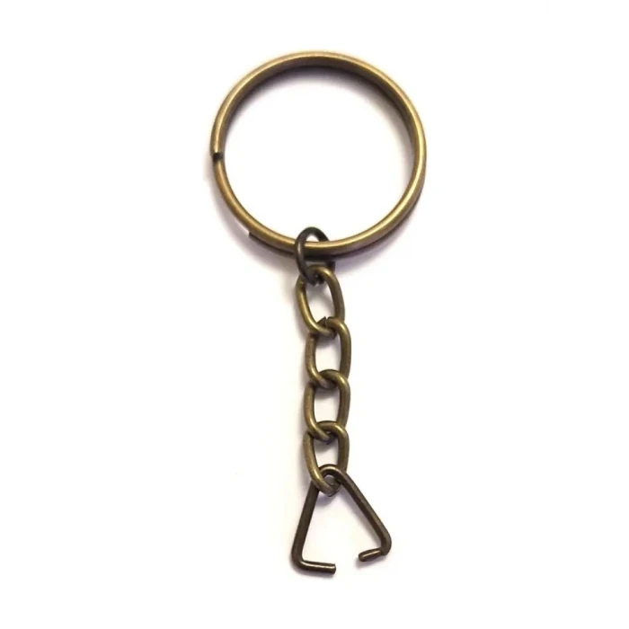 Anahtarlık Halkası, Halka + Zincir + Üçgen,  1 adet
