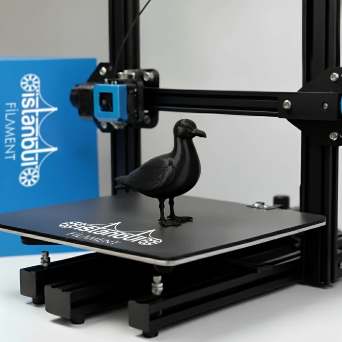 PLA + 500mms Siyah Renk1KG