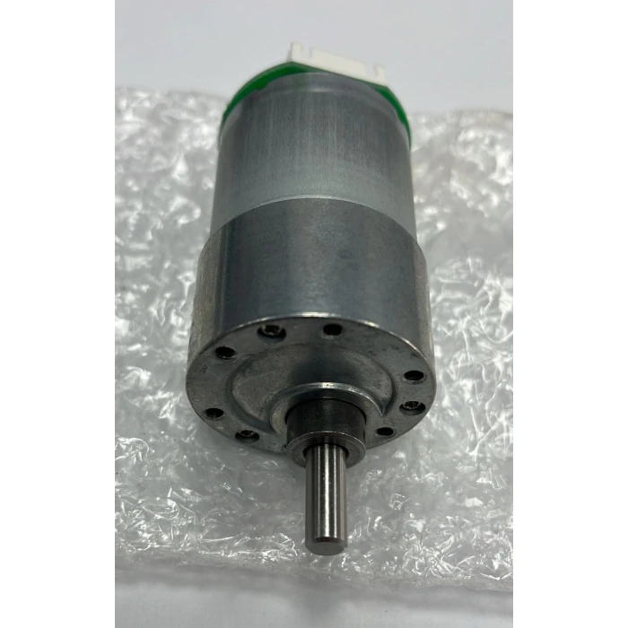 12V 35mm 320 RPM Redüktörlü Metal Dişli Motor Enkoderli